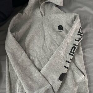 Carhartt Heather Gray Hoodie